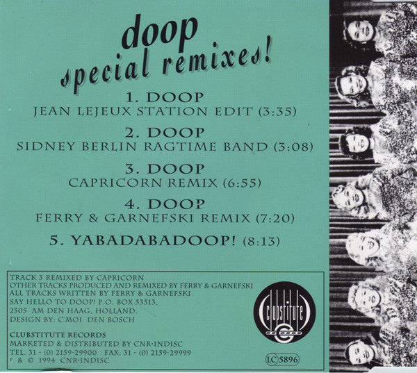Doop : Doop (Special Remixes) (CD, Maxi)