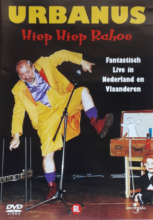 Urbanus : Hiep Hiep Rahoe Fantastisch Live In Nederland En Vlaanderen (DVD)