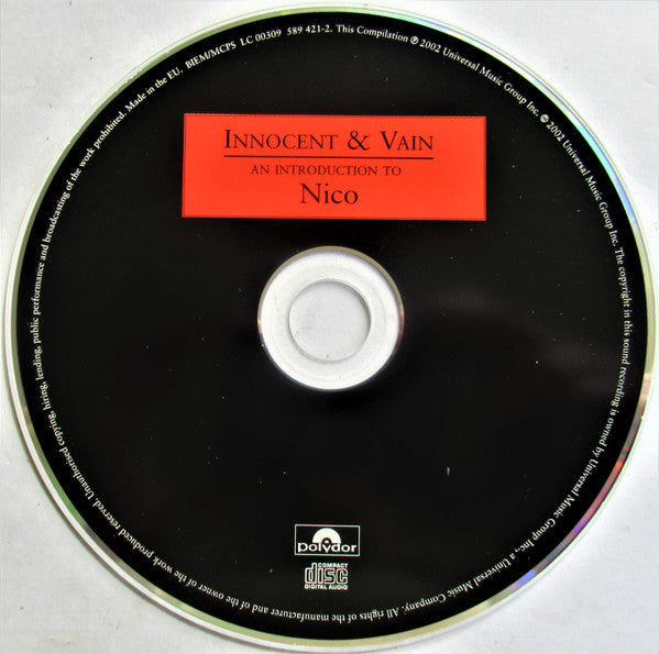 Nico (3) : Innocent & Vain - An Introduction To Nico (CD, Comp, RM)