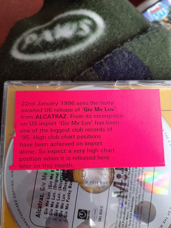 Alcatraz : Giv Me Luv (CD, Single)