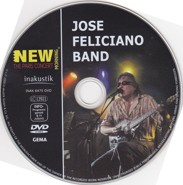José Feliciano Band :  New Morning: The Paris Concert (DVD-V, Copy Prot.)