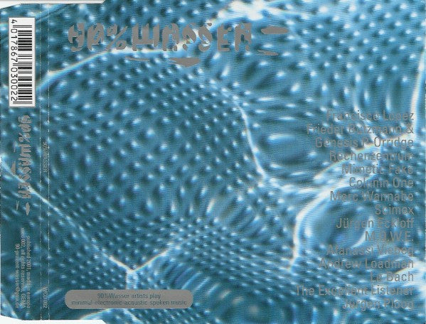 Various : 90% Wasser (CD, Comp)