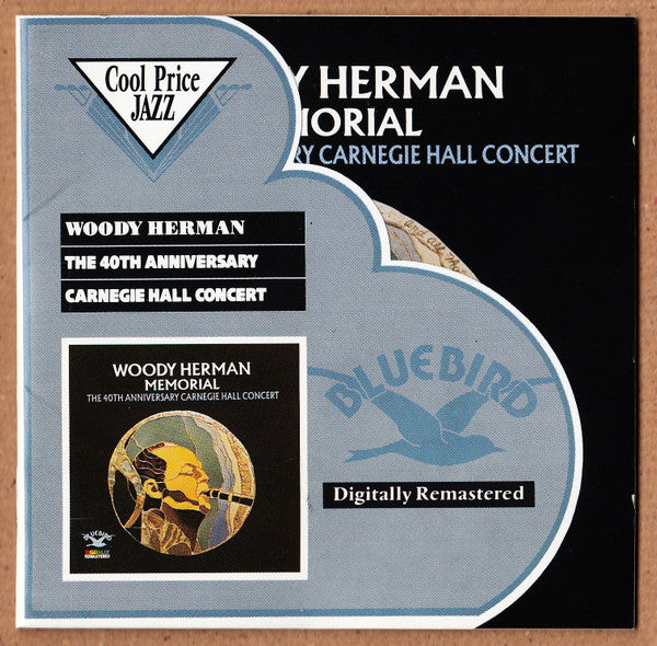 Woody Herman : Memorial: The 40th Anniversary Carnegie Hall Concert (CD, Album, RE)
