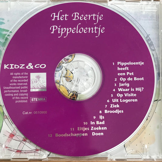 Annie M.G. Schmidt Met Dank Aan Het Fries Jeugdkoor o.l.v. Meindert Bosklopper : Het Beertje Pippeloentje (CD, Album)