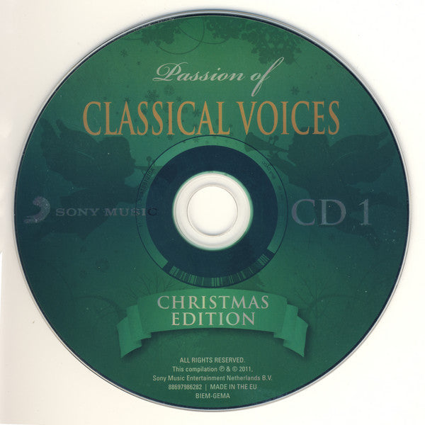 Various : Passion Of Classical Voices - Christmas Edition (2xCD, Comp)