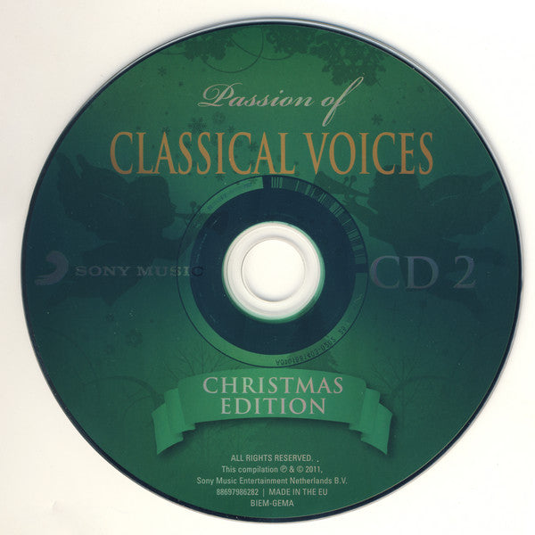 Various : Passion Of Classical Voices - Christmas Edition (2xCD, Comp)