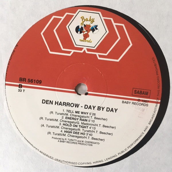 Den Harrow : Day By Day (LP, Album)