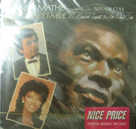 Johnny Mathis With Special Guest Natalie Cole : Unforgettable: A Musical Tribute To Nat King Cole (CD, Album, RE)