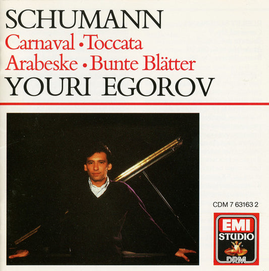 Youri Egorov : Schumann Carnaval Toccata Arabeske Bunte Blatter (CD, Album)