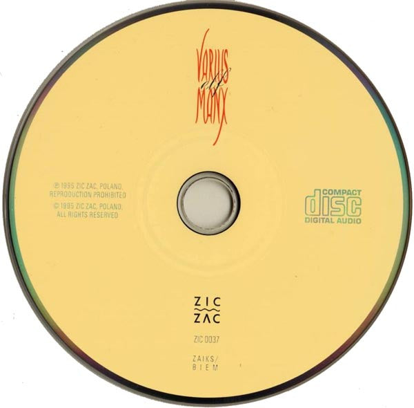Varius Manx : Elf (CD, Album)