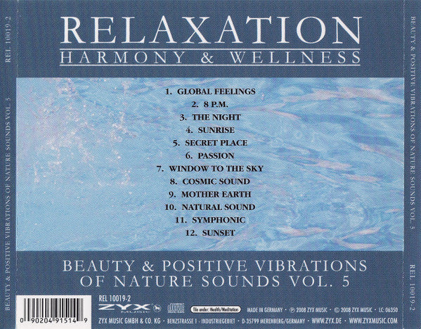 Rhaban Ali Shai : Beauty & Positive Vibrations Of Nature Sounds Vol. 5 (CD, Album)