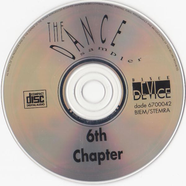 Various : The Dance Sampler - 6th Chapter (CD, Comp, Smplr)