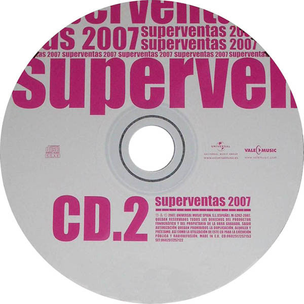 Various : Superventas 2007 (2xCD, Comp)