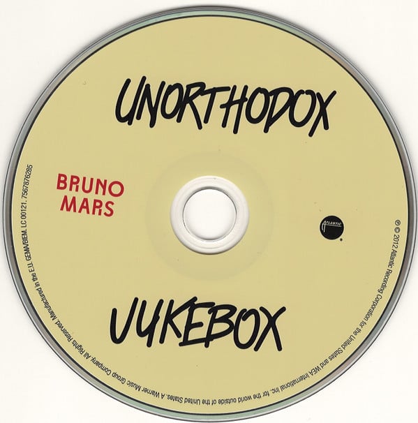 Bruno Mars : Unorthodox Jukebox (CD, Album, Cin)