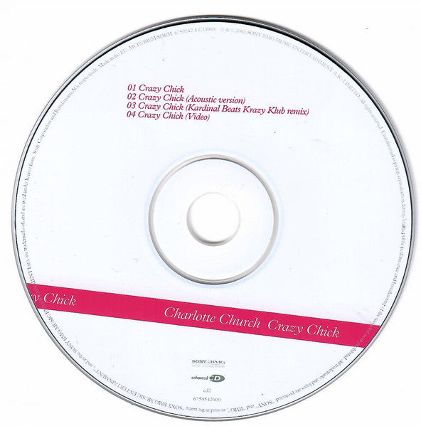 Charlotte Church : Crazy Chick (CD, Single, Enh, CD2)