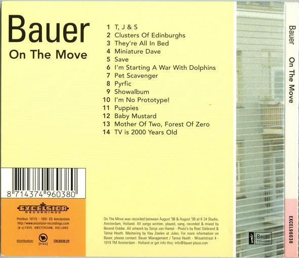 Bauer : On The Move (CD, Album)