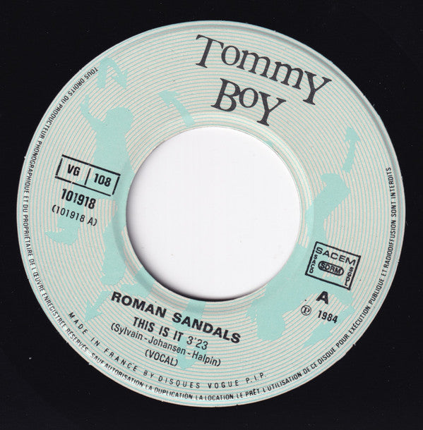 Roman Sandals : This Is It (7", Single)