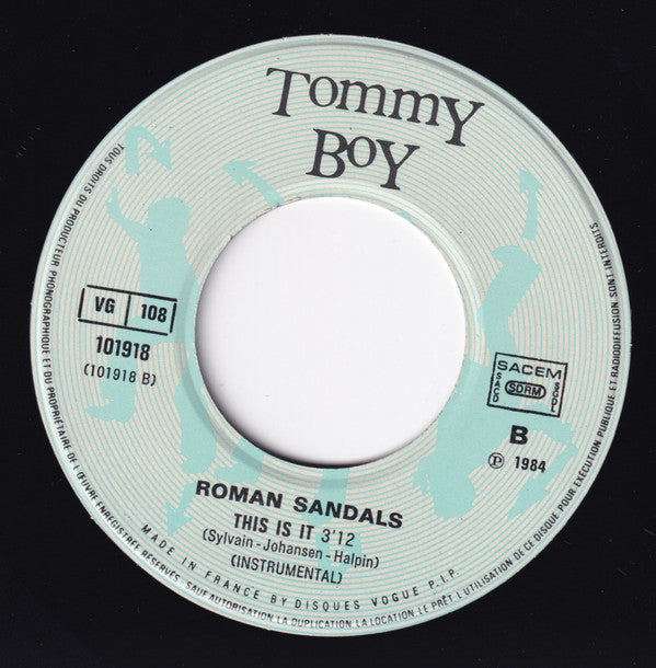Roman Sandals : This Is It (7", Single)