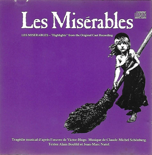 Claude-Michel Schönberg : Les Miserables "Highlights" From The Original Paris Cast Recording (CD, Album)