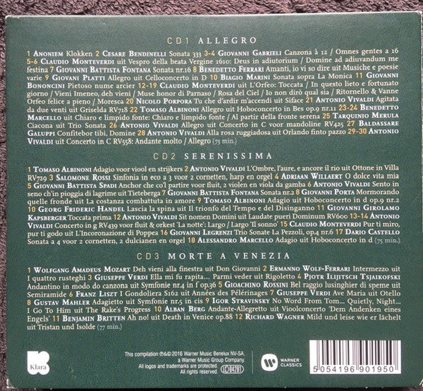 Serge Simonart : Venezia (3xCD)