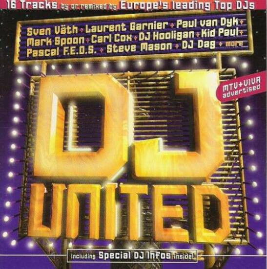 Various : DJ United (CD, Comp)