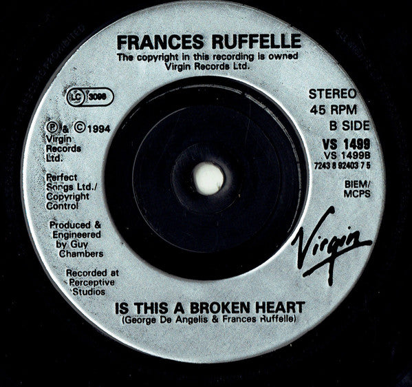 Frances Ruffelle : Lonely Symphony (7", Single)