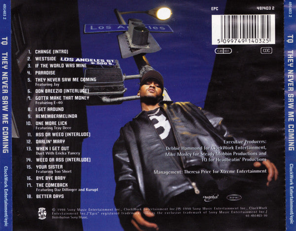 TQ : They Never Saw Me Coming (CD, Album)