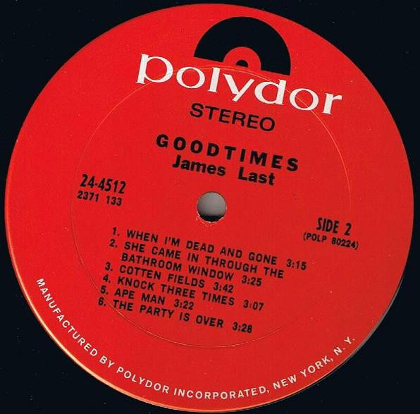 James Last : Goodtimes (LP, Album)