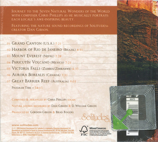 Chris Phillips : Natural Wonders Of The World (CD)