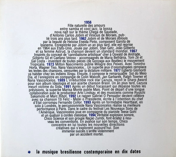 Various : Musica Do Brasil - Nouvelles Tendances (CD, Comp, Dig)