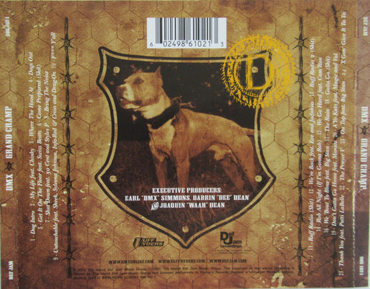 DMX : Grand Champ (CD, Album, S/Edition)