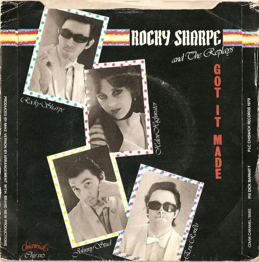 Rocky Sharpe & The Replays : Imagination (7", Single)