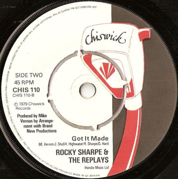 Rocky Sharpe & The Replays : Imagination (7", Single)