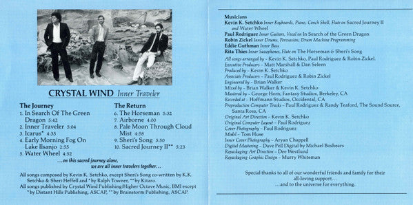 Crystal Wind : Inner Traveler (CD, Album)