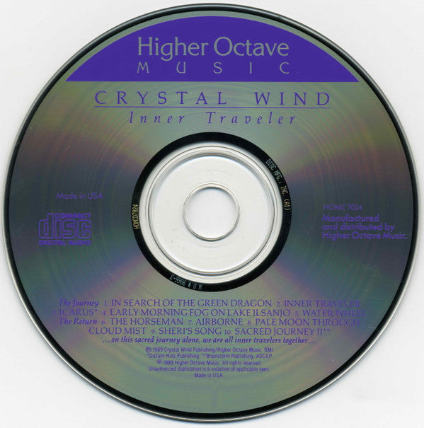 Crystal Wind : Inner Traveler (CD, Album)