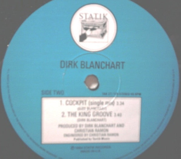 Dirk Blanchart : Cockpit (12")