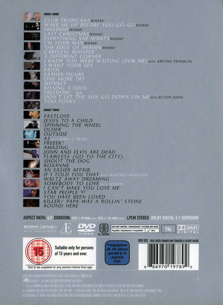 George Michael : Twenty Five (2xDVD-V, Comp, Multichannel, PAL)