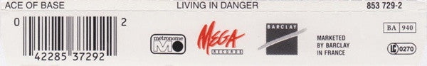 Ace Of Base : Living In Danger (CD, Maxi)