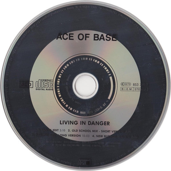 Ace Of Base : Living In Danger (CD, Maxi)