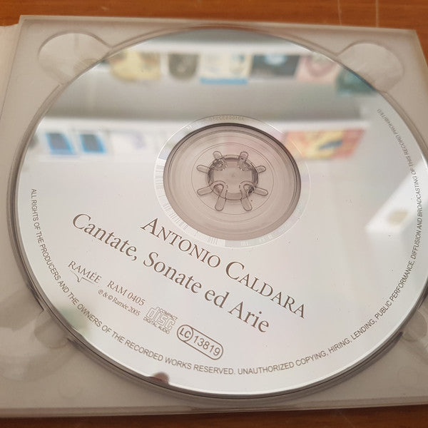 Antonio Caldara, La Gioia Armonica, Jürgen Banholzer, Margit Übellacker, Emilia Gliozzi : Cantate, Sonate Ed Arie (CD, Album, Tri)
