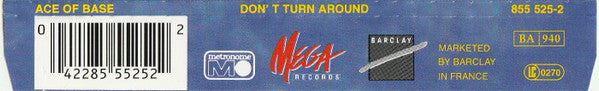Ace Of Base : Don't Turn Around (CD, Maxi)