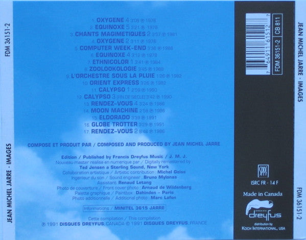 Jean-Michel Jarre : Images: The Best Of (CD, Comp)