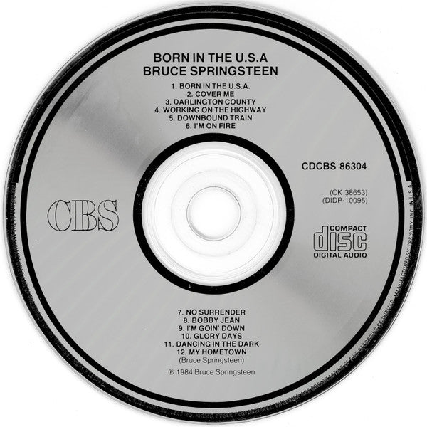 Bruce Springsteen : Born In The U.S.A. (CD, Album)