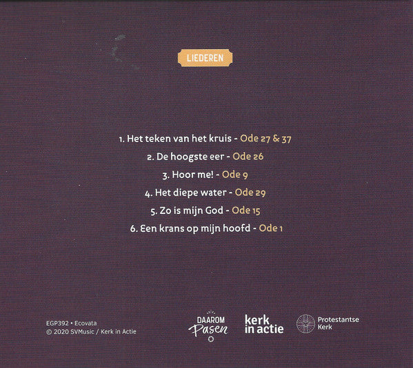 De Oden Van Salomo : Daarom Pasen (CD)