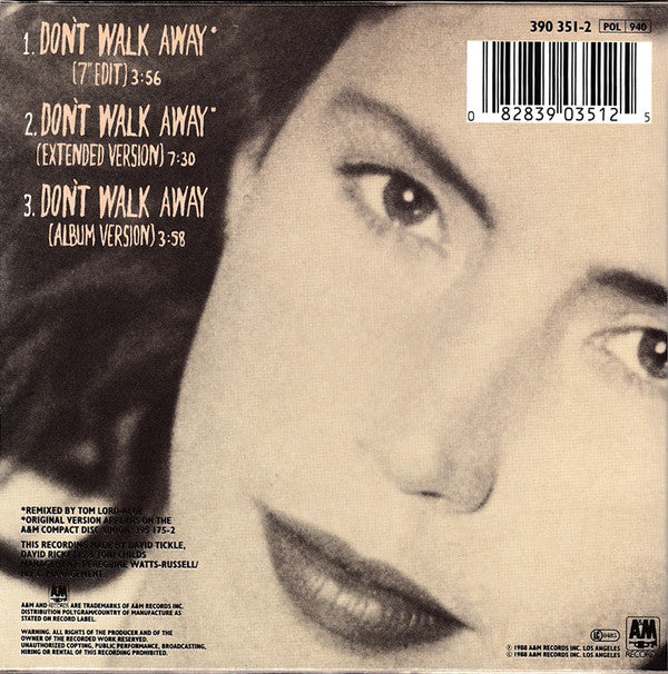Toni Childs : Don't Walk Away (CD, Maxi)
