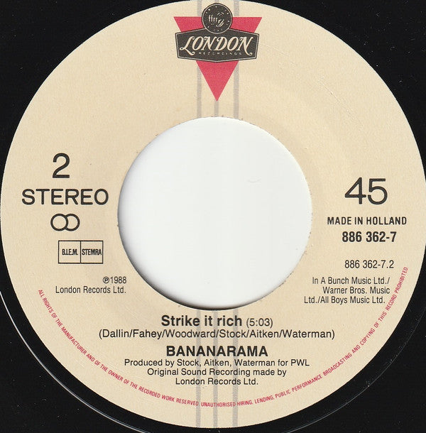 Bananarama : Love, Truth & Honesty (7", Single)