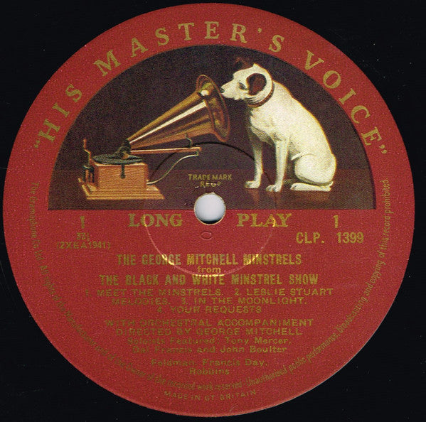 The George Mitchell Minstrels : The Black And White Minstrel Show (LP, Album, Mono, Lam)