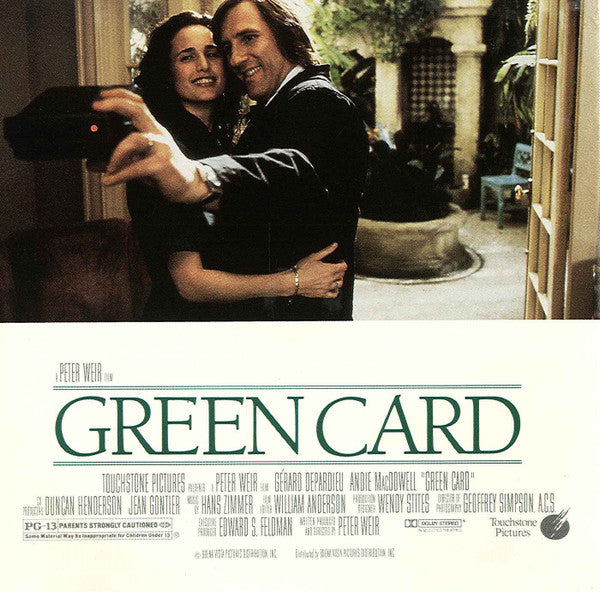 Hans Zimmer : Green Card (Original Motion Picture Soundtrack) (CD, Album, Comp)