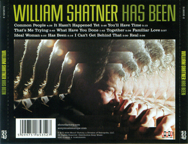 William Shatner : Has Been (CD, Album)