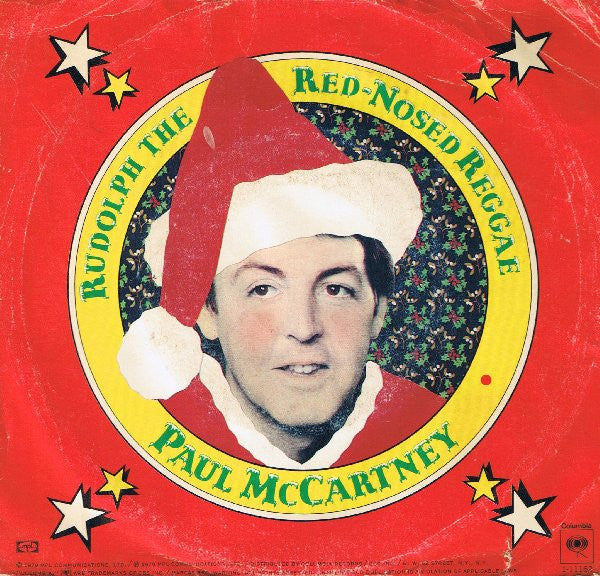 Paul McCartney : Wonderful Christmastime (7", Single, Mono)